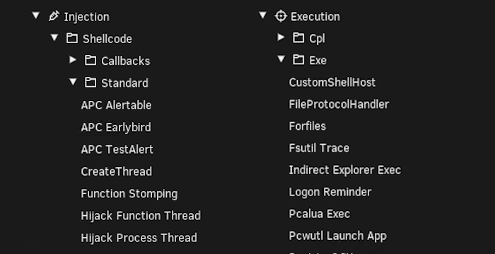Large Technique Library